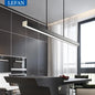 Modern minimalist Nordic chandelier. Creative personality led bar dining table study office lighting indoor lamps