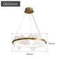 Nordic Modern Minimalist Creative Acrylic Chandelier For Bedroom & Dining Room Decor.
