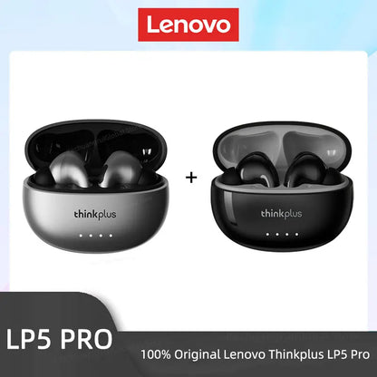 Lenovo LP5 PRO Wireless Bluetooth 5.4 Earphones TWS HiFi Sound for Gaming Earbuds