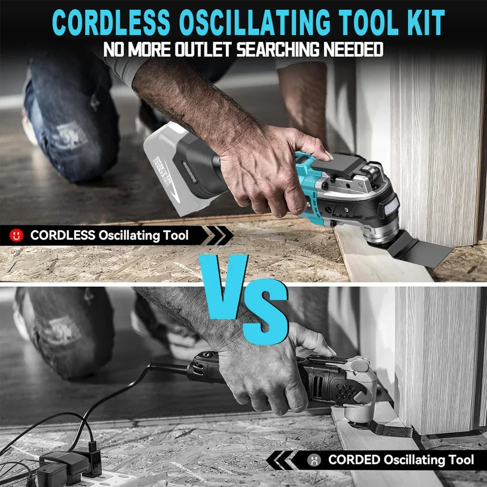 Cordless Oscillating Multi Tool 6 Gears
