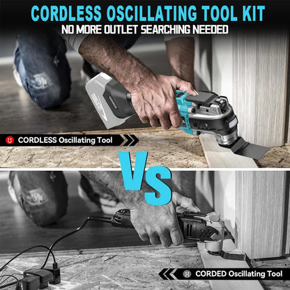 Cordless Oscillating Multi Tool 6 Gears