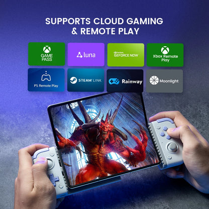 GameSir X2s Mobile Phone Gamepad. Game Controller for Cloud Gaming Xbox Game Pass STADIA xCloud, Hall Effect Joystick and Trigger