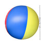 New Outdoor Gmaes Fun Toys Giant Outdoor Beach Ball Colorful PVC Inflatable Ball for Beach and Backyard pool Family Activities