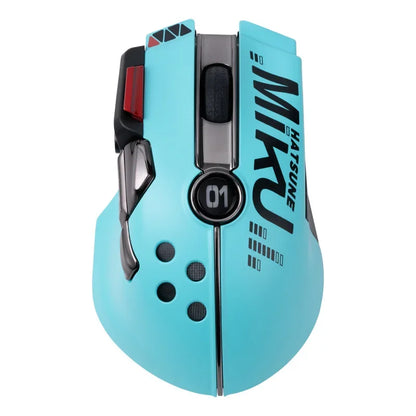 Hatsune Miku Esports Heart Series Set Mechanical Keyboard, Mouse, Mouse Pad, Water Cup  &Headphones Paper Box Premium Desktop Gift