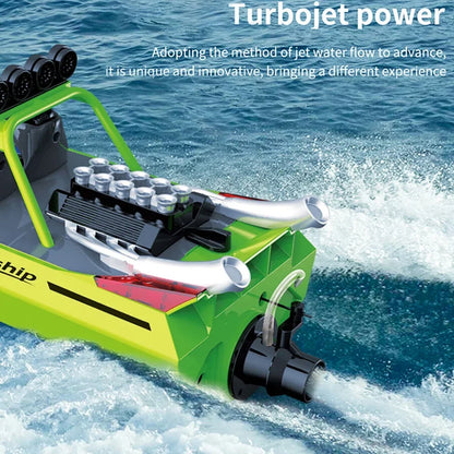 TY725 RC Boat TURBO JET PUMP & High-Speed Remote Control Jet Boat.  Adult & Children Gift