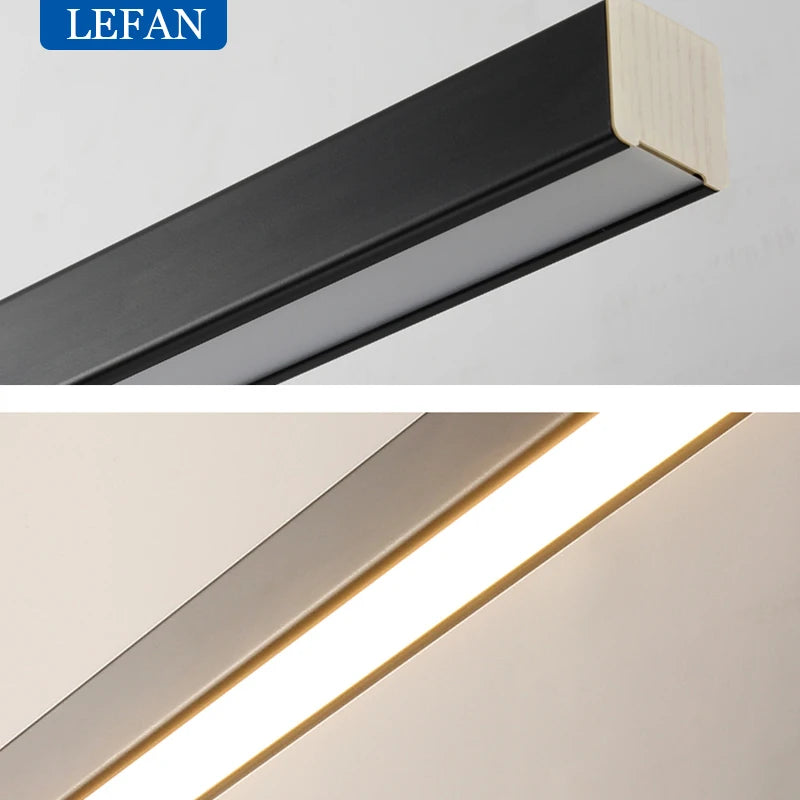 Modern minimalist Nordic chandelier. Creative personality led bar dining table study office lighting indoor lamps