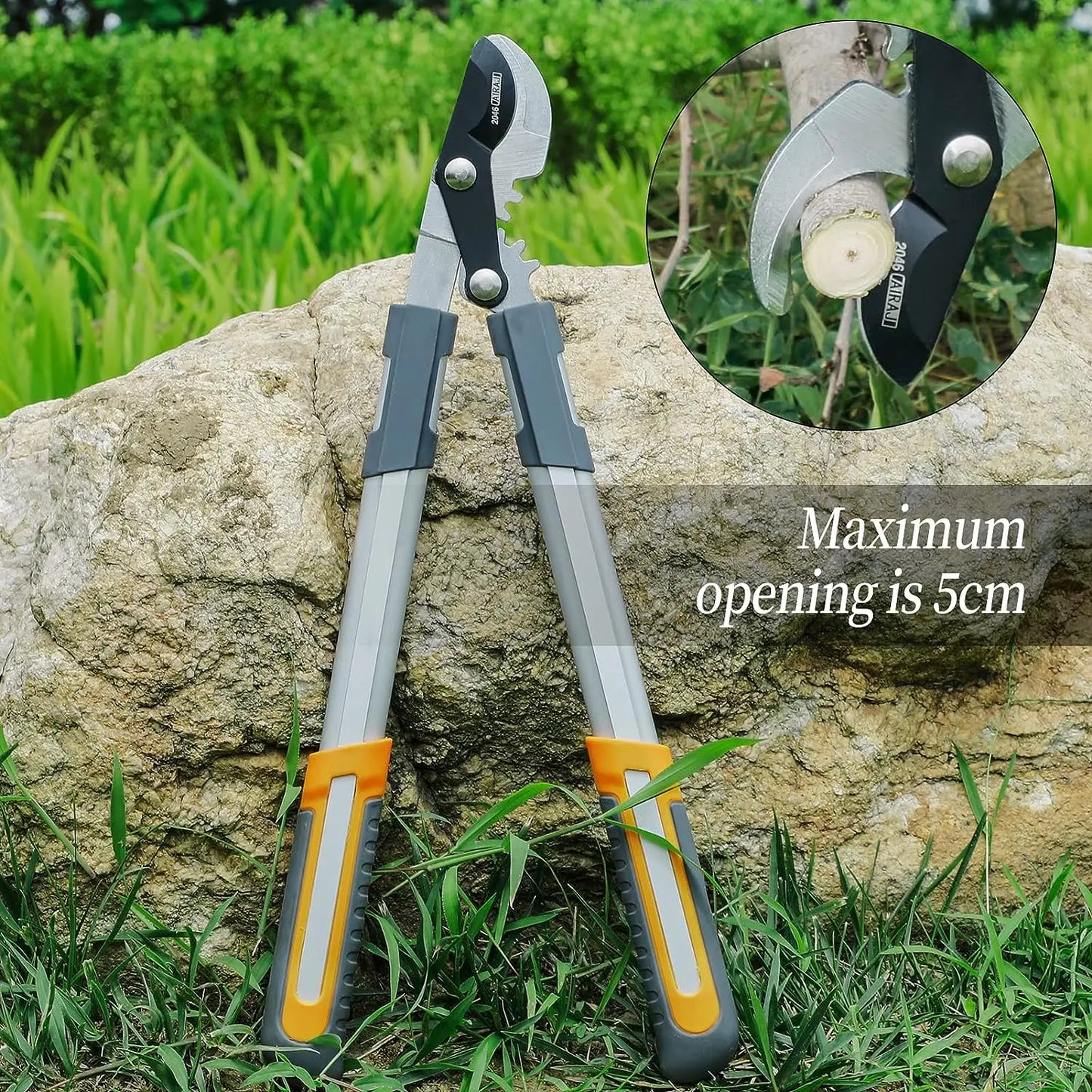 AIRAJ Pruning Shears Professional Equipment, Coarse Branch Cut Hand Gardening Tools