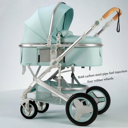 Newborn 2 In 1 Baby Stroller,Luxury high landscape baby carriage,Folding pram,travel Pushchair,baby trolley car,baby strollers