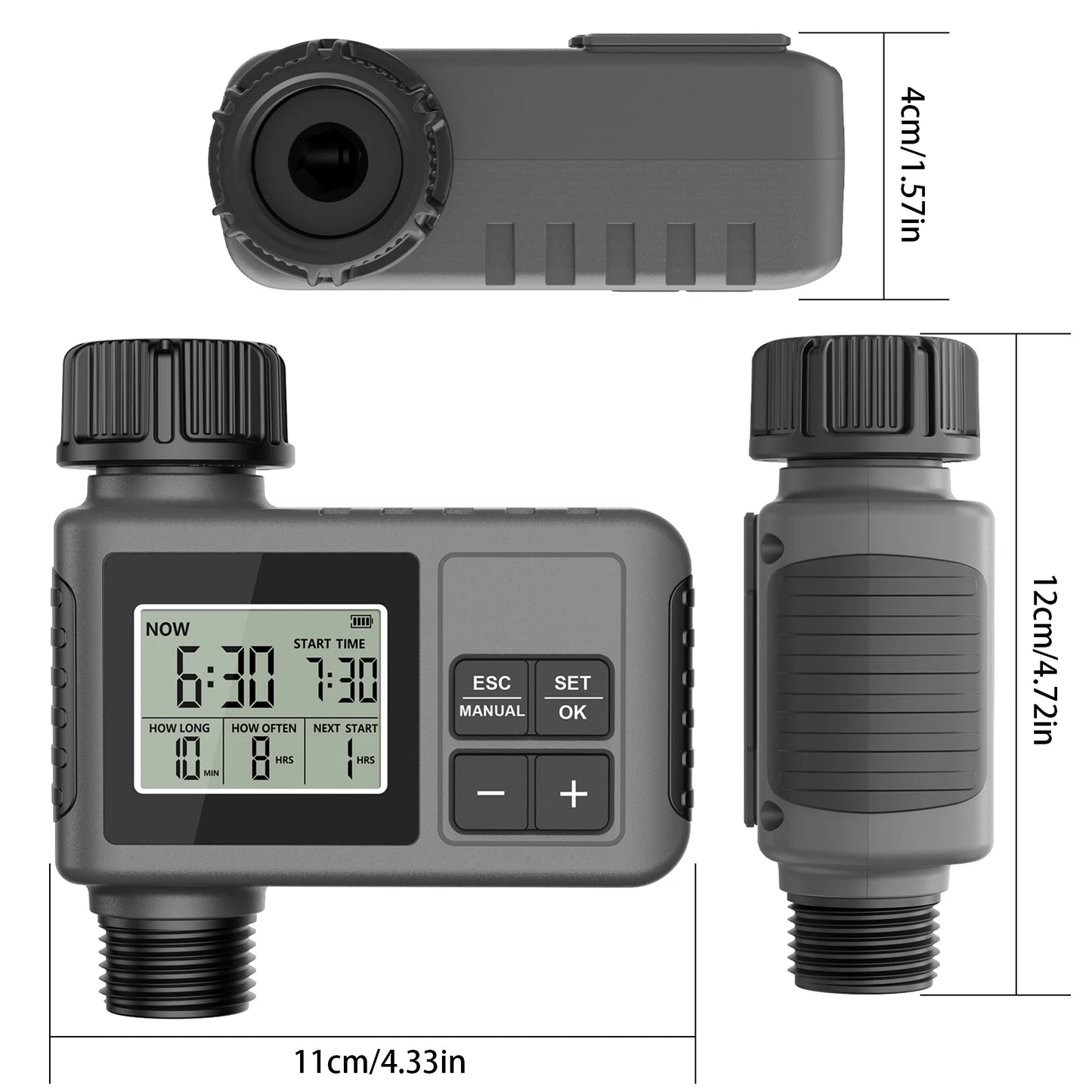 Water Timer Irrigation System Programmable Garden Watering Sprinkler