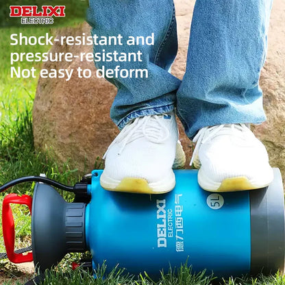 DELIXI ELECTRIC 3/5/8L Garden Sprayer, Hand Pump Pressure Sprayer,Multi-Purpose Hand Pressure Garden Sprayer, for Lawn Garden