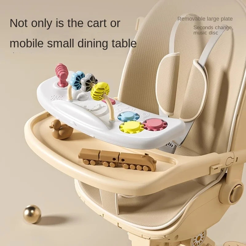 Ultra-lightweight, High Landscape, Three-speed Adjustable & Two-way One-touch Folding Baby Walking Stroller