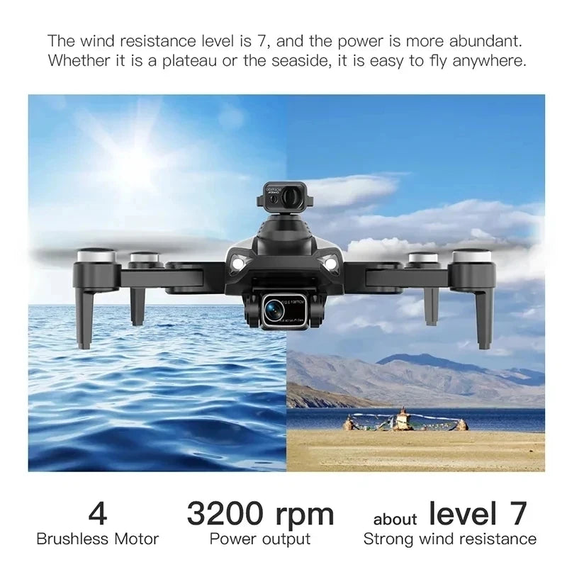 L900 Pro SE MAX GPS Drone 4K Professional Dual HD Camera 5G WIFI 360° Obstacle Avoidance Brushless Motor Rc FPV Quadcopter Drone