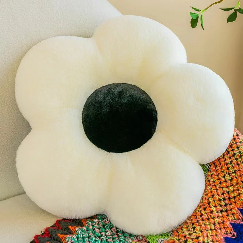 Cushion Flower Circular Shape Pillow